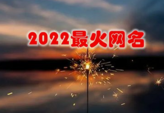 2022最火網(wǎng)名-2022最火網(wǎng)名自由三七