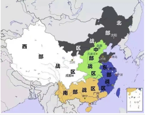 中國五大戰(zhàn)區(qū)司令(總參謀長和國防部長誰大)