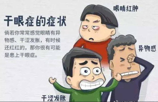 眼睛干澀視力模糊怎么解決