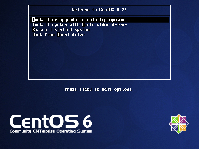 CentOS 6.2 安裝教程