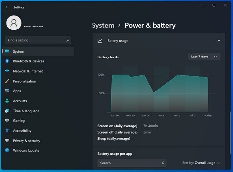 win11如何查看電池容量(win11電池如何充到100%)