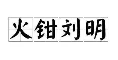 火鉗劉明到底是什么意思-火鉗劉明到底是什么意思由于輸入