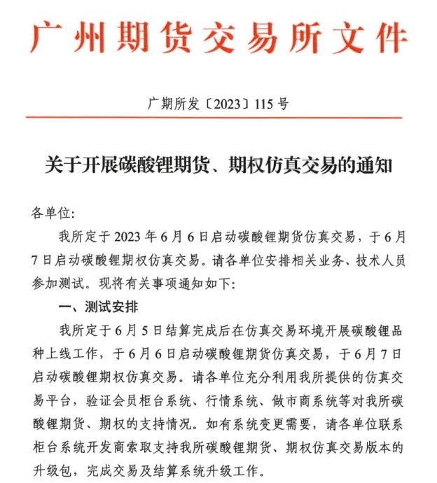 重回30萬元/噸！碳酸鋰價格坐上“過山車” 廣期所下周啟動期貨期權(quán)仿真交易