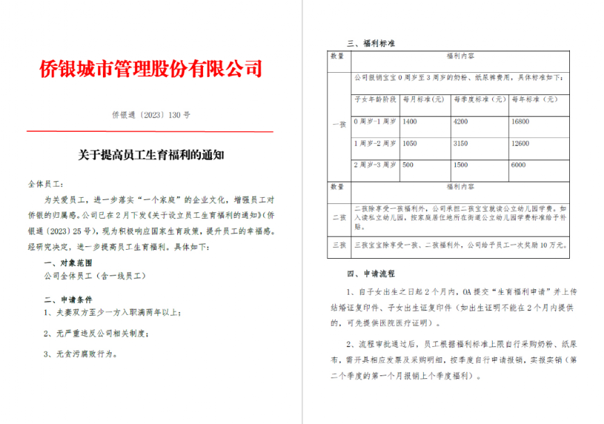 “生三孩獎(jiǎng)10萬”！上市公司放大招