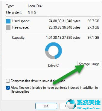 windows11磁盤清理(win11占用c盤空間)