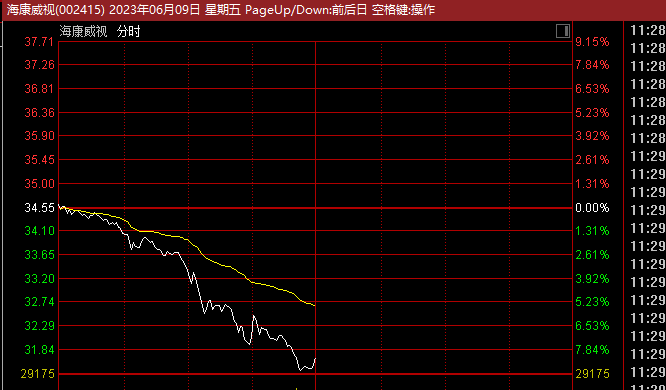 逼近跌停！近3000億安防巨頭閃崩 最新回應(yīng)來了！不到5分鐘 20%漲停！