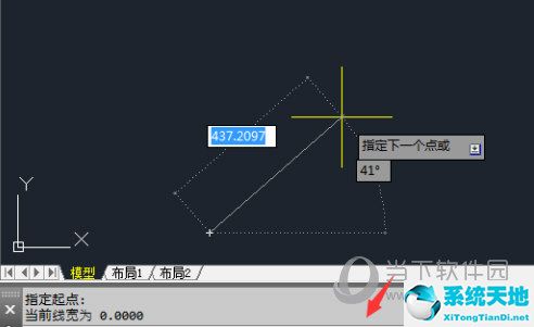 AutoCAD2021怎么畫直線 從原點開始繪制直線介紹