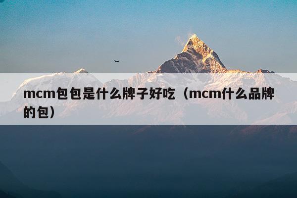 mcm包包是什么牌子好吃(mcm包包是什么牌子和價(jià)格)