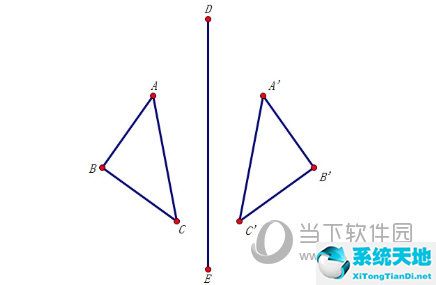 幾何畫板怎么做軸對稱動畫(幾何畫板怎么動態(tài)演示翻折)