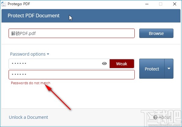 Protego PDF加密PDF文件的方法