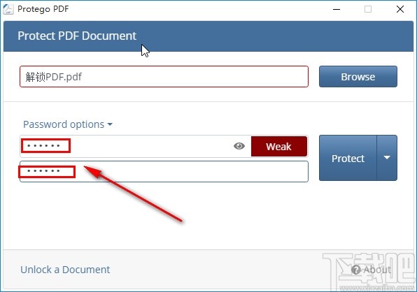 Protego PDF加密PDF文件的方法