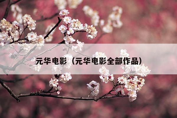 元華電影(元華電影大全國(guó)語(yǔ)版)