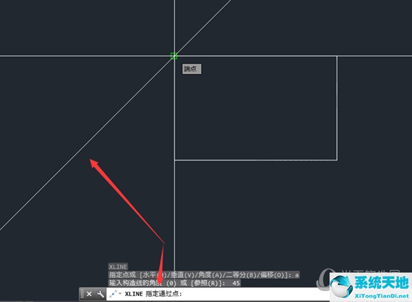 AutoCAD2015怎么畫角度 畫直線角度怎么輸入