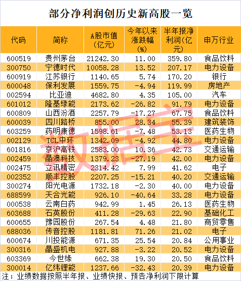 業(yè)績創(chuàng)新高股出爐 最高日賺近2億 低市盈率+機構(gòu)扎堆關(guān)注股僅46只