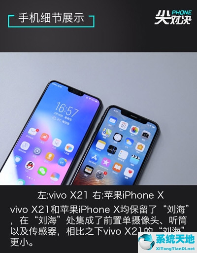 vivox21和蘋果哪個型號是一樣的(iphonex和vivox27)