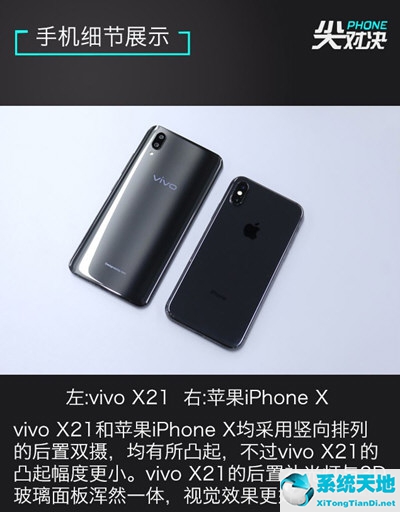 vivox21和蘋果哪個型號是一樣的(iphonex和vivox27)