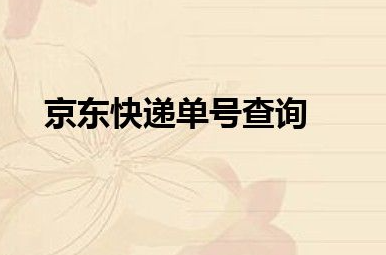 京東物流怎么查？要怎么才能查到自己的京東物流快遞