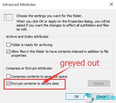 win10文件夾加密內(nèi)容與數(shù)據(jù)為灰色(w10文件加密后還能寫(xiě)入嗎?)