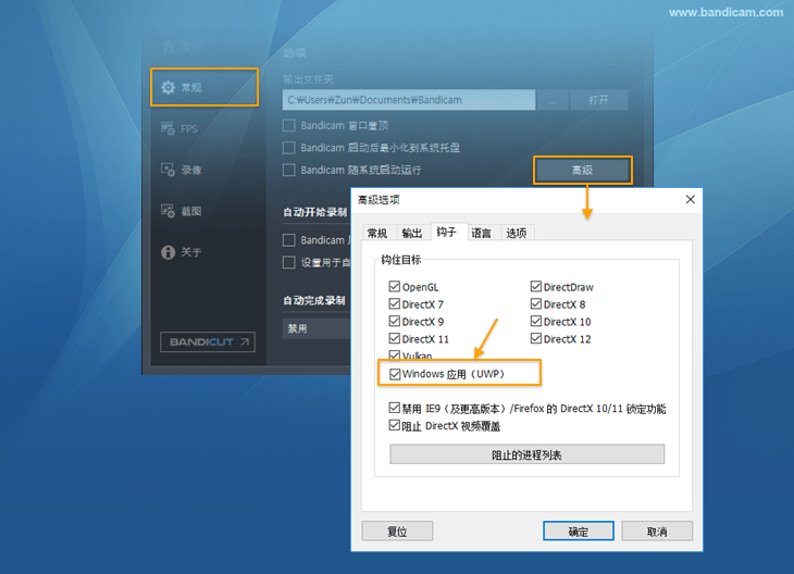 bandicam錄制游戲設(shè)置(bandicam游戲錄制選擇錄制窗口)